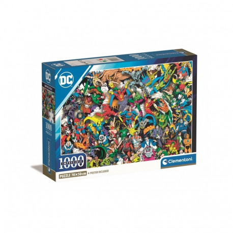 PUZZLE CLEMENTONI 1000 DC COMICS 39863