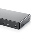 Alogic 14-in-1 USB-C PD DV4 nelja ekraaniga dokkimisjaam space gr