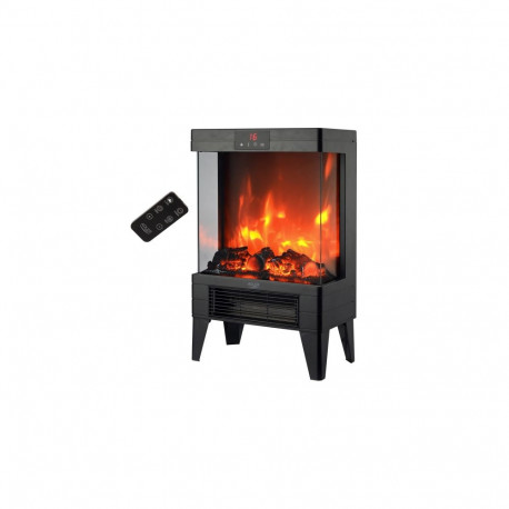 Adler AD 7755 Electric Fireplace with Remote Control 2000W