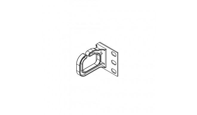 CONTEG Plastic cable brackets 40x50 MM, horizontal