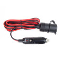 PremiumCord Car cigarette lighter extension, length 2m, 12V, 2.5A