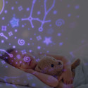 LED-tähe prožektor öine valgus USB pööratav 6 motiivi kaugjuhtimispult põhjapõder