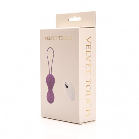 Vibreerivad kuulid kaugjuhitavad USB-laetavad, lilla