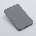 Powerbank compatible with MagSafe Forcell F-Energy SuperSlim F5K8 QC4.0 PD3.0 15W 5000 mAh grey