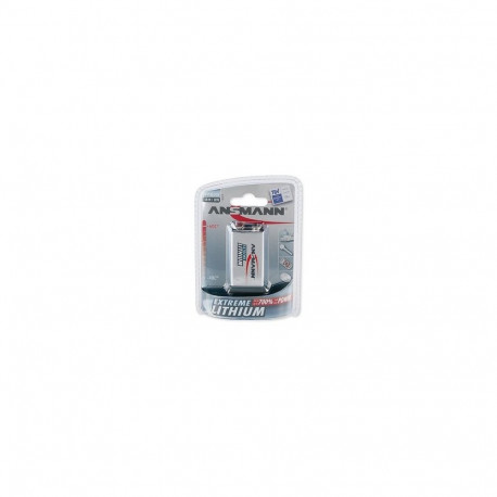 Ansmann 10-year battery smoke detector - 9V Lithium E-Block