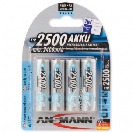 maxE 2500mAh NiMh (silber)