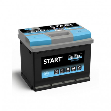 Start EFB 60Ah 560A 242x175x190-+