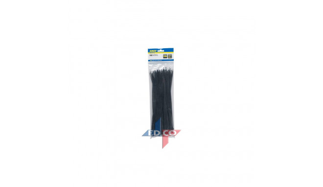 Sidumislindid 100tk, mustad 3,6*300mm