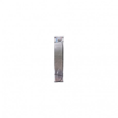 Esiklaasi päikesekaitse 180x90cm hõbe