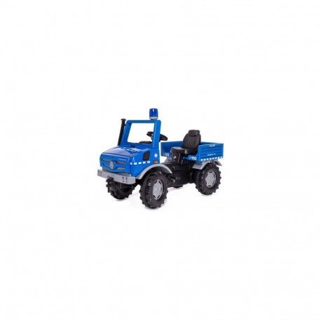 Pedaalitav lasteauto Rolly Unimog Police