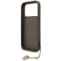 Guess 4G Charms Collection MagSafe case for iPhone 17 Pro - brown
