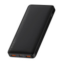 Baseus Bipow Fast Charging Power Bank 10000mAh 20W Black (Overseas Edition) + USB-A - Micro USB 0.25