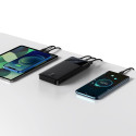 Baseus Bipow Fast Charging Power Bank 10000mAh 20W Black (Overseas Edition) + USB-A - Micro USB 0.25