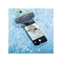 Baseus universal waterproof cover phone case (max 7.2&#39;&#39;) for swimming pool IPX8 white (ACFSD
