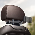 Baseus car headrest phone holder with built-in 15 W Qi wireless charger black (WXHZ-01)