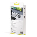 Baseus bidirectional switch splitter switcher HDMI - 2x HDMI 4K / 30 Hz gray (CAHUB-BC0G)