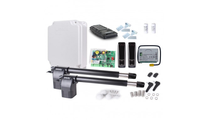 Set Alfa FDS - FAAC 414 for dual gates up to 8m