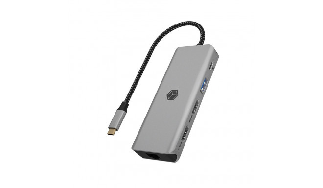 ICY BOX Docking Station 9-in-1 Portable USB