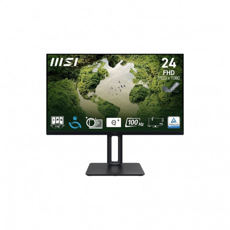 MSI Pro MP245PG 24 inch IPS FHD HDMI/DP Pivot - Flat Screen - 61 cm
