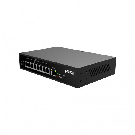 Fanvil PN8 network switch Unmanaged Fast Ethernet (10/100) Black