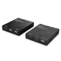 Lindy 120m Cat.6 HDMI ja USB KVM pikendus