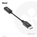 CLUB3D DisplayPort1.4 HDMI 4K120Hz/8K60Hz HDR aktiivne adapter M/F
