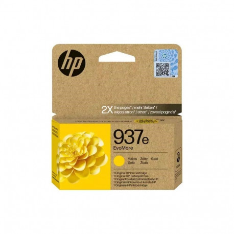 HP tindikassett 937e EvoMore originaalne, kollane