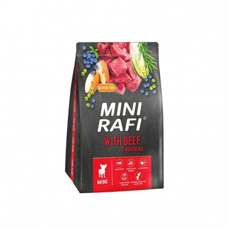 RAFI kuiv koeratoit Mini veiselihaga 3kg