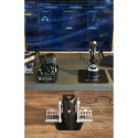 Thrustmaster TPR must, hõbedane USB lennusimulaatori analoog rool PC-le