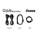 iiyama ProLite 21.5” IPS technology panel with height adjustable stand and 100Hz refresh rate