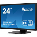 iiyama ProLite 23.8” PCAP 10pt puuteekraaniga monitor IPS-paneeliga, servast servani klaasdisainiga 