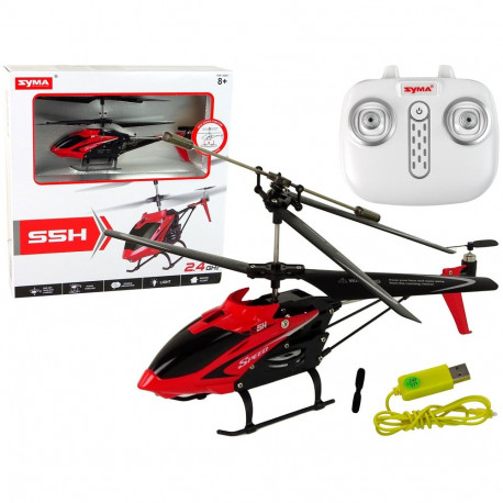 Zdalnie Sterowany Helikopter S5H SYMA Czerwony