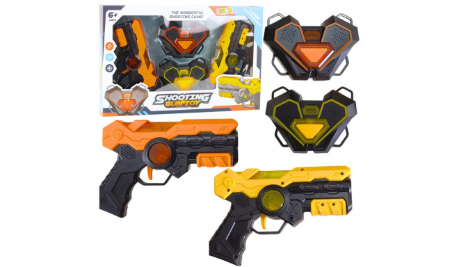 Paintball Laserowy Pistolety Tarcze Na Podczerwień Światła Dźwięki