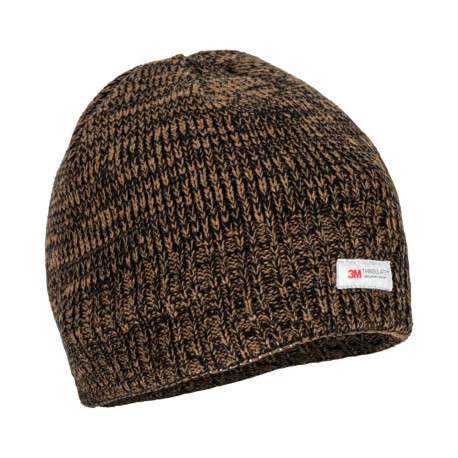 akrüülmüts thinsulate soojustusega pruun melange, lahti