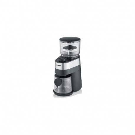 Severin KM 3880 coffee grinder 140 W Black, Stainless steel