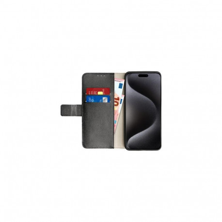 Just in Case 8133120 mobile phone case 17 cm (6.7") Wallet case Black