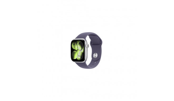 Apple Watch Series 11 GPS 42mm Silver Aluminium Case with Purple Fog Sport Band - S/M