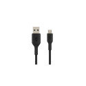 Belkin CAB005BT1MBK USB cable 1 m USB A Micro-USB A Black