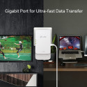 TP-Link WiFi leviala laiendaja Powerline PGW2440 Kit G.hn2400 AX1800 WiFi 6