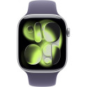 "Apple Watch S11 Aluminium Cellular 46mm Silber (Sportarmband nebelviolett) M/L"