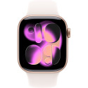 "Apple Watch S11 Aluminium 42mm Rosegold (Sportarmband blassrosa) M/L"