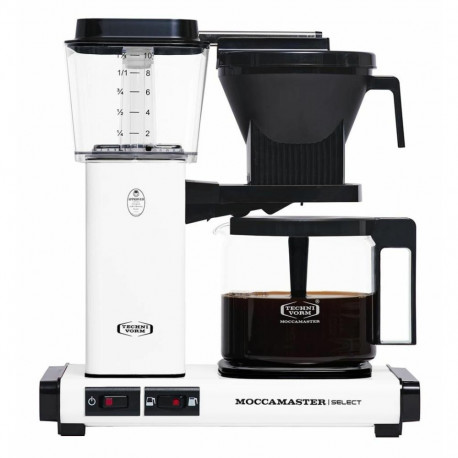 "Moccamaster KBG Select Kaffeemaschine Matt White"