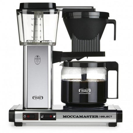 "Moccamaster KBG Select Kaffeemaschine Polished Silver"