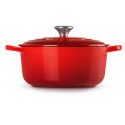 "Le Creuset Bräter 22cm, kirschrot"