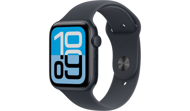 "Apple Watch SE 3 Aluminium 44mm Mitternacht (Sportarmband mitternacht) M/L"