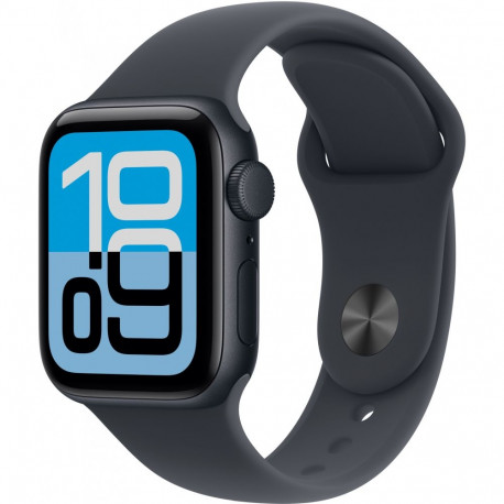 "Apple Watch SE 3 Aluminium 40mm Mitternacht (Sportarmband mitternacht) S/M"