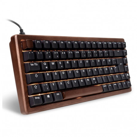 "Sharkoon Gaming Tastatur Skiller SGK50S3 Wood schwarz"