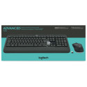 "Logitech MK540 RF Wireless AZERTY Belgisch Schwarz - Weiß"