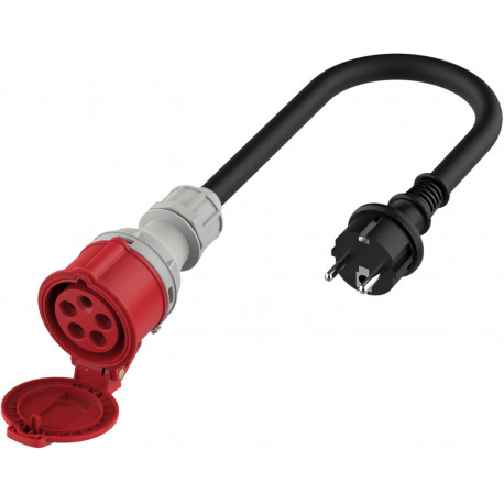 Platinet EV adapter CEE 16A (F) - Schuko 16A (M) (EV_A11C35S)