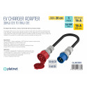 Platinet EV adapter CEE 16A (M) - CEE 16A (F) 11kW (EV_A11C35MC)